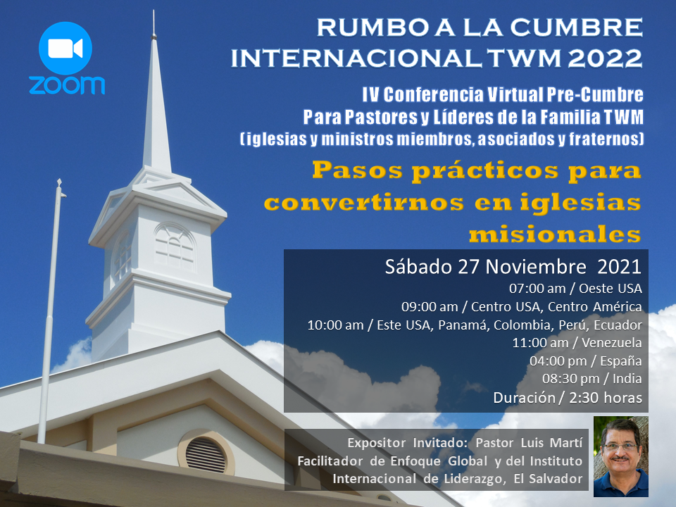 AFICHE IV CONFERENCIA PRE CUMBRE TWM